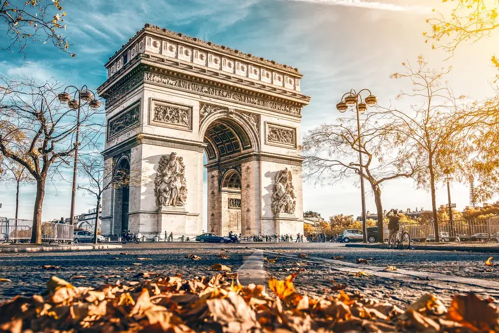Image for a piece on Is Paris Safe featuring Arc de Triomphe 