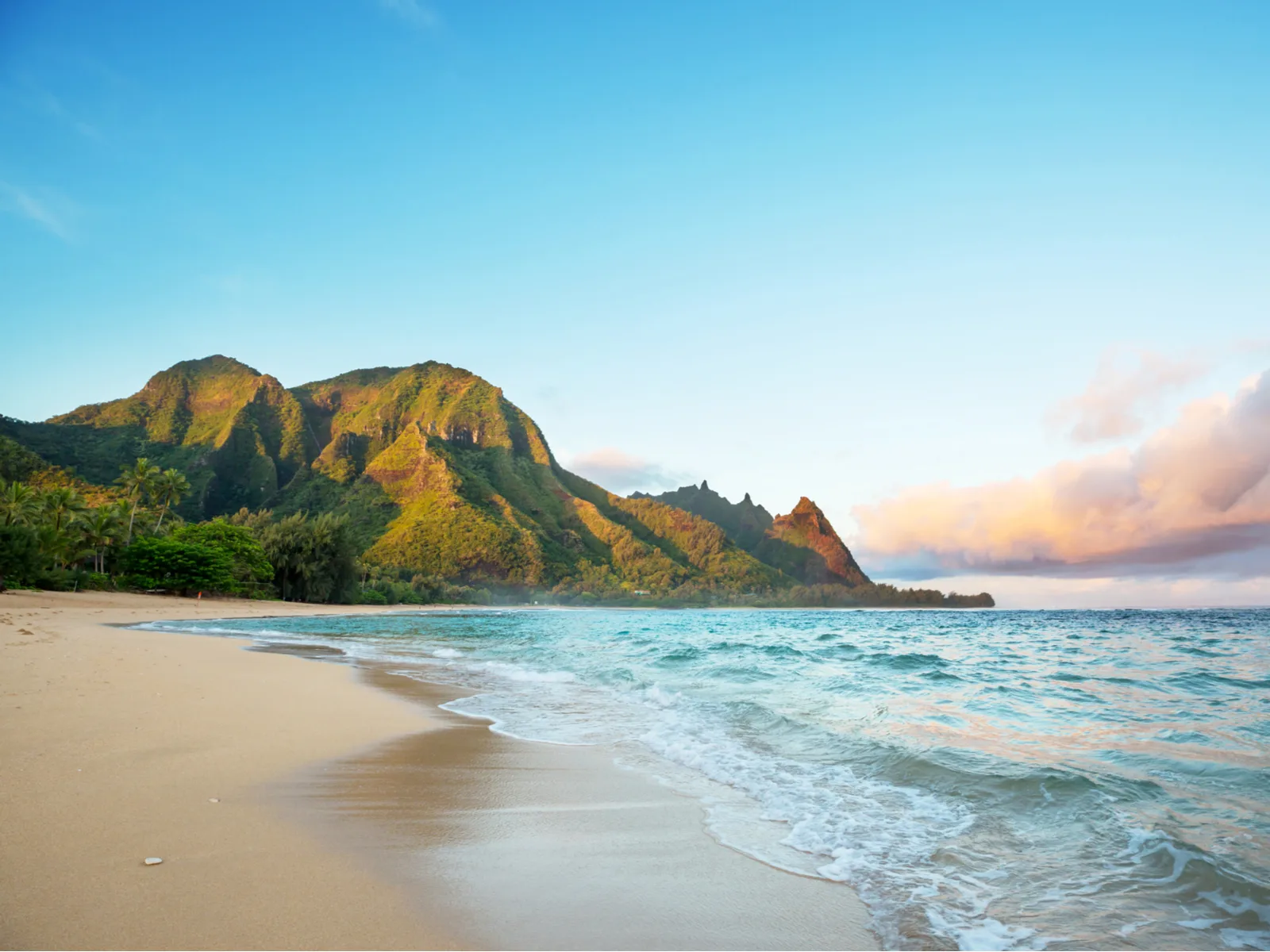 Gorgeous Tunnels Beach on the island of Kauai to help answer Is Hawaii Safe