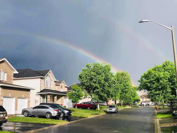 Typical neighbourhood in Kanata
