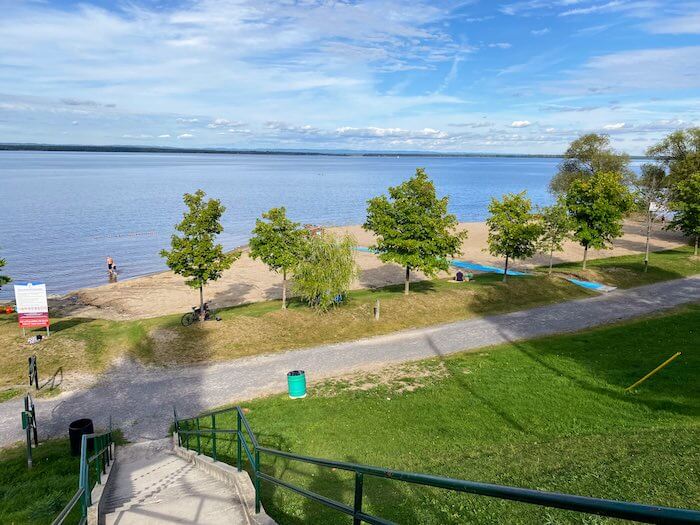 Robert Simpson Park beach.