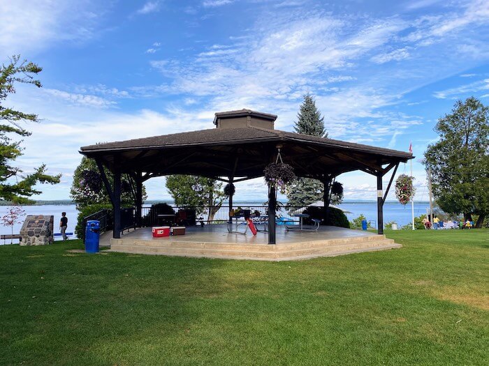 Gazebo at the Robert Simpson Park